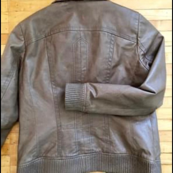 DANIER leather jacket - M - Brown - NEW! - Picture 3 of 4